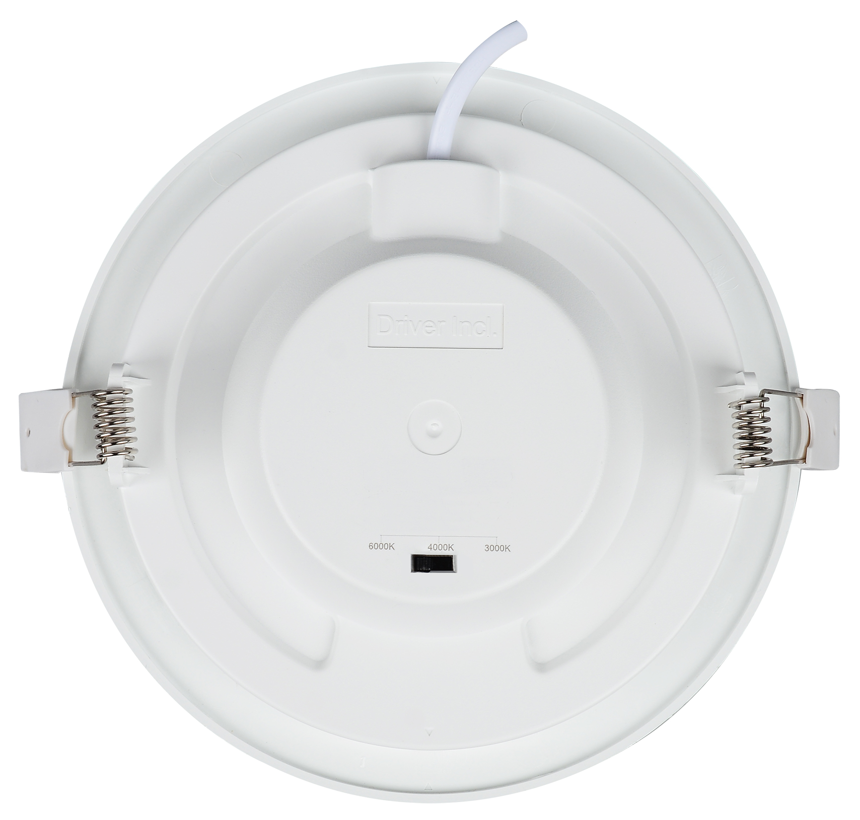 HEITRONIC - LED Einbaudownlight LE MANS kreisförmig 18 Watt 220x32 mm 3000/4000/6000 Kelvin IP44 dimmbar