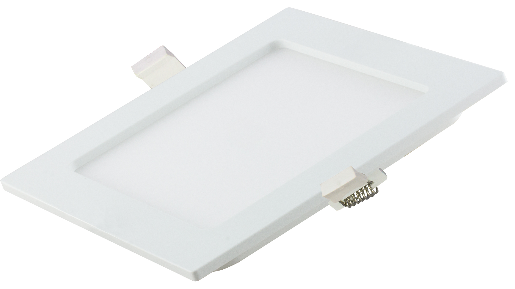 HEITRONIC - LED Einbaudownlight LE MANS quadratisch 20 Watt 220x220x32 mm 3000/4000/6000 Kelvin IP44 dimmbar