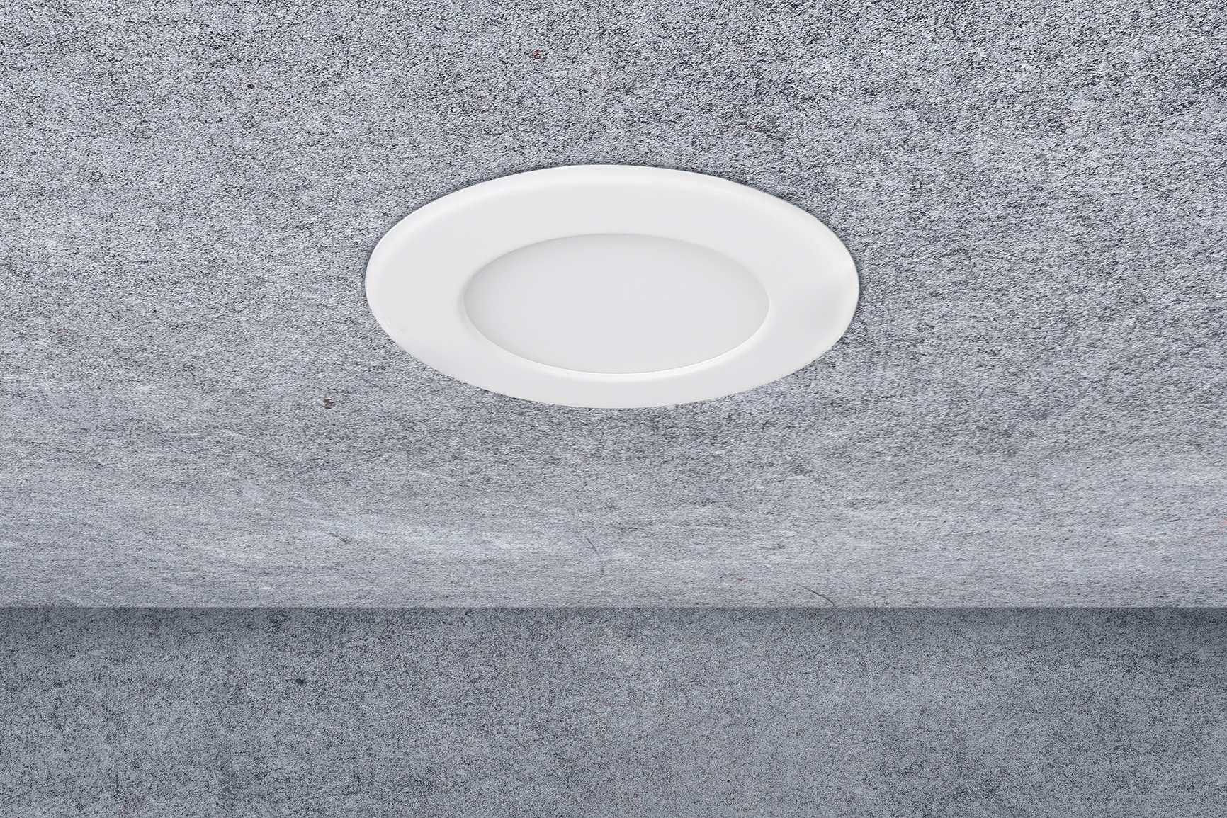 HEITRONIC - LED Einbaudownlight LE MANS kreisförmig 18 Watt 220x32 mm 3000/4000/6000 Kelvin IP44 dimmbar